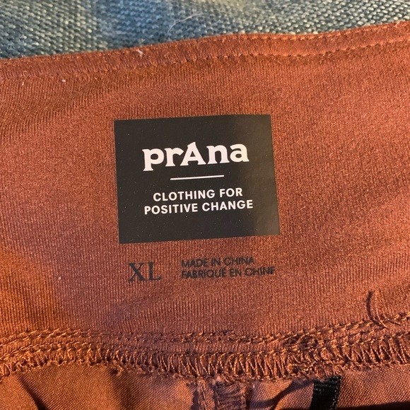 Prana Rust High-Waisted Pants - Picture 6 of 15